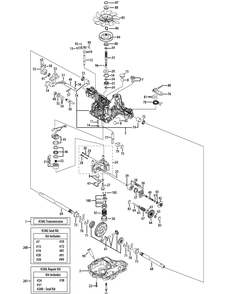 Part Location Diagram of TT-187Q0024160 MTD Case-lower